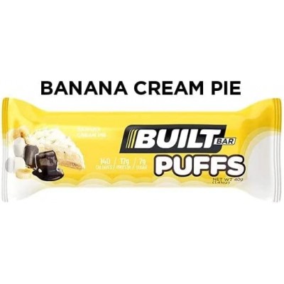 Puffs Banana Cream bar (box of 12 bars)